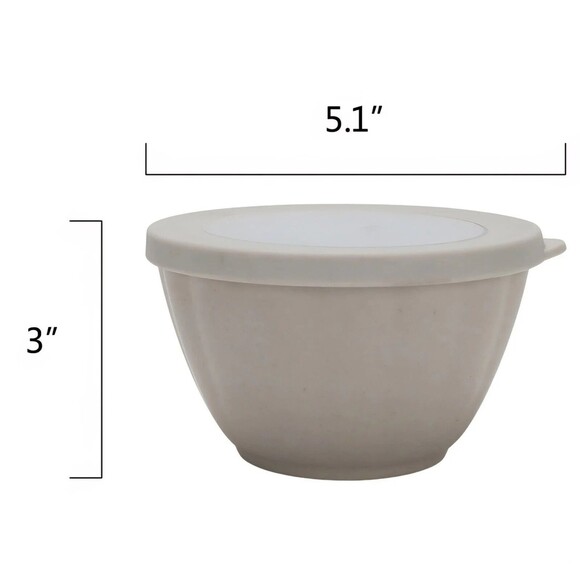 Pioneer Woman 8-Piece Melamine Prep Bowl Set Lids Nest for Storage Kitchen Gift - Picture 7 of 16